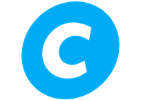 Logo Plein C Alleen Blauwe C